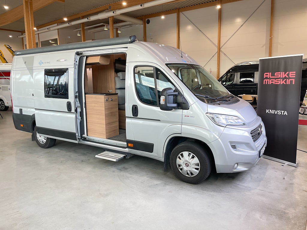 Sun Living V 65 SL / B-kort / Solcell / Litium / Inverter / Cykelställ /