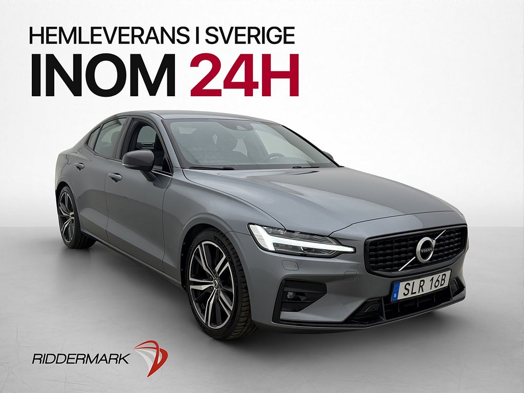 Volvo S60 B5 250hk R-Design H/K Backkamera Navi Skinn/Tyg
