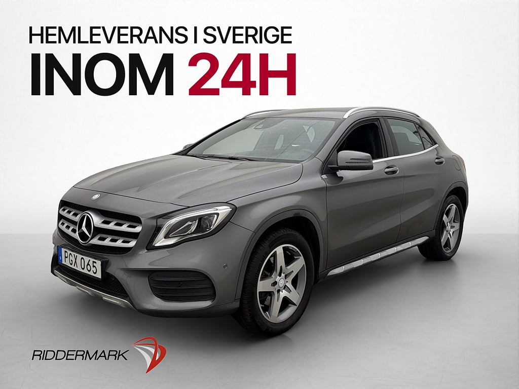 Mercedes-Benz GLA 220 d 4M AMG Kamera Navi Halvskinn Drag