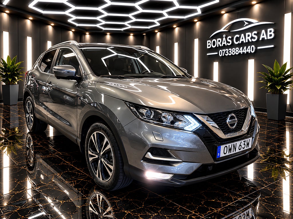 Nissan Qashqai 1.3 (159hk) DIG-T*1000kr/mån*360Cam*