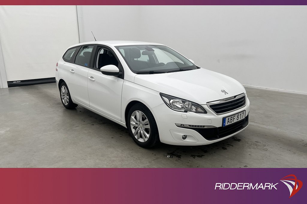 Peugeot 308 SW BlueHDi 120hk Active Sensorer Drag 0,38L/mil