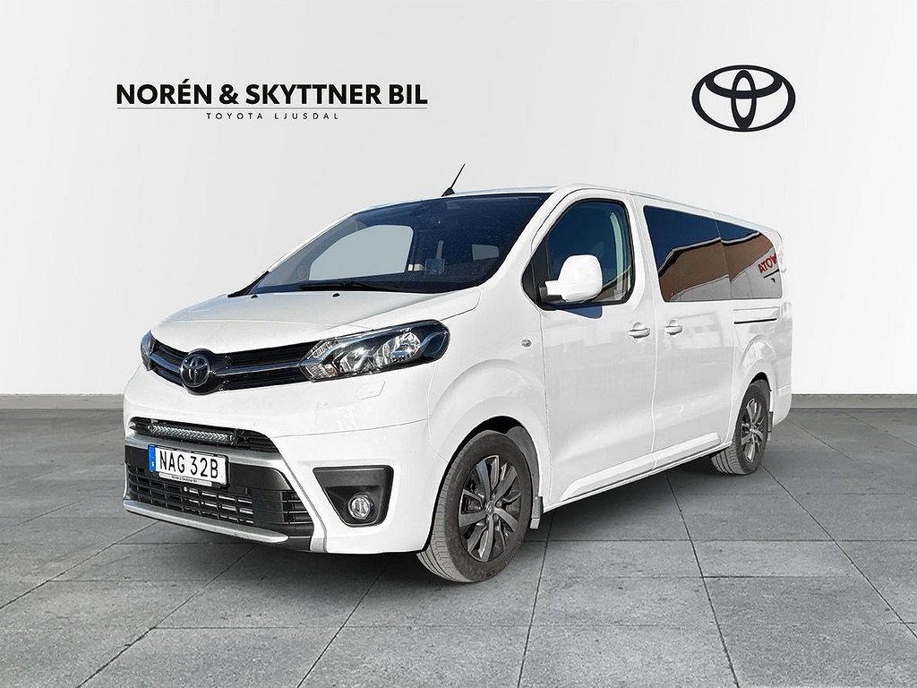 Toyota ProAce Verso Shuttle Long 2.0 Auto 180 hk, 9-sits /D-värm/Vhjul