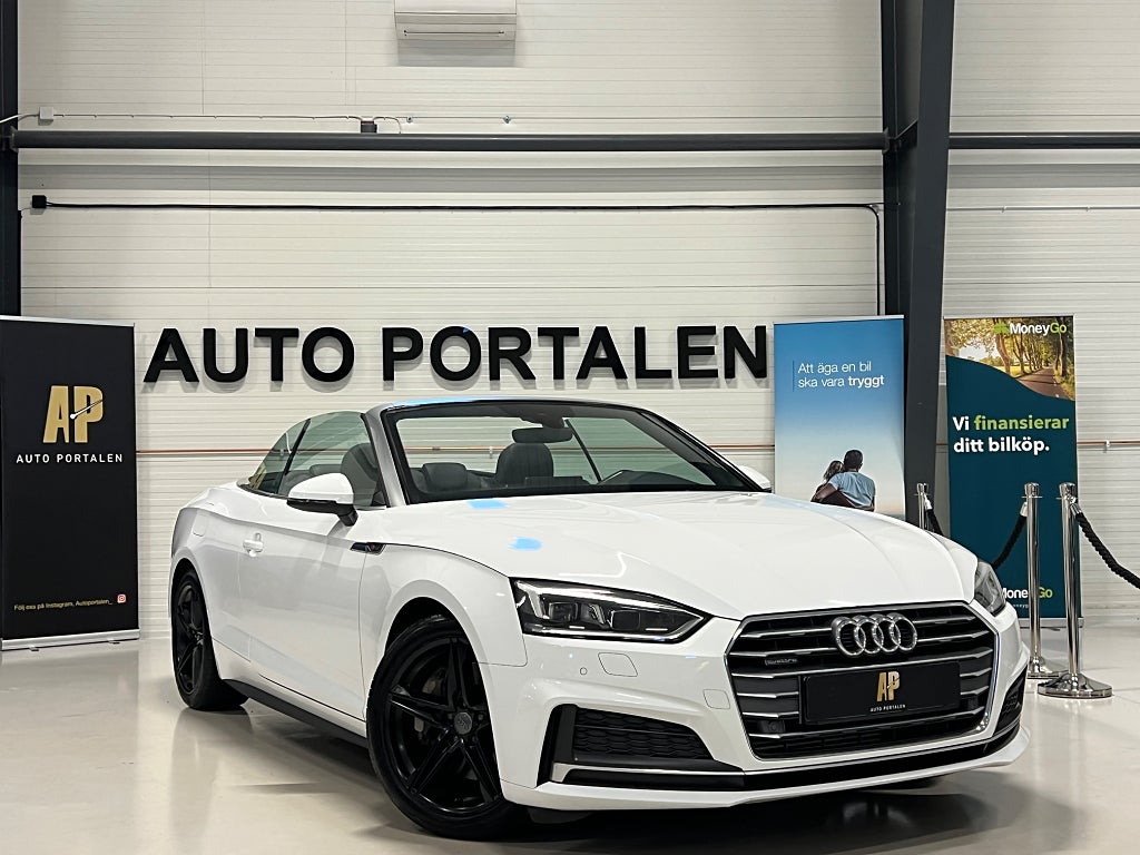 Audi A5 Cabriolet 2.0 TFSI quattro S Tronic S Line 252Hk