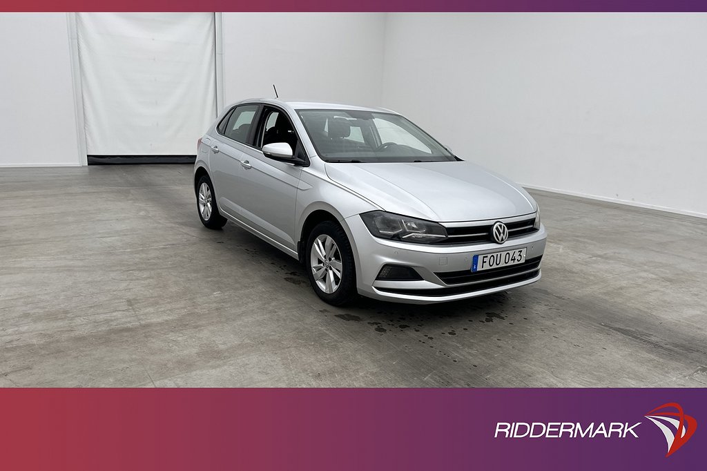 Volkswagen Polo 1.0 TSI 95hk Comfort Bluetooth Sensorer