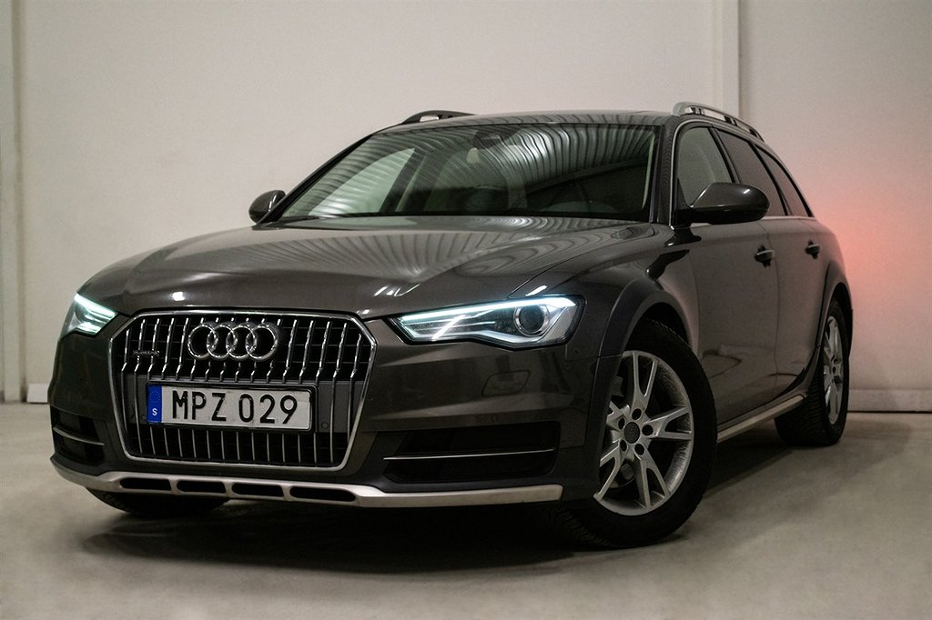 Audi A6 Allroad 3.0 TDI Q Pano Skinn Navi Drag 218hk