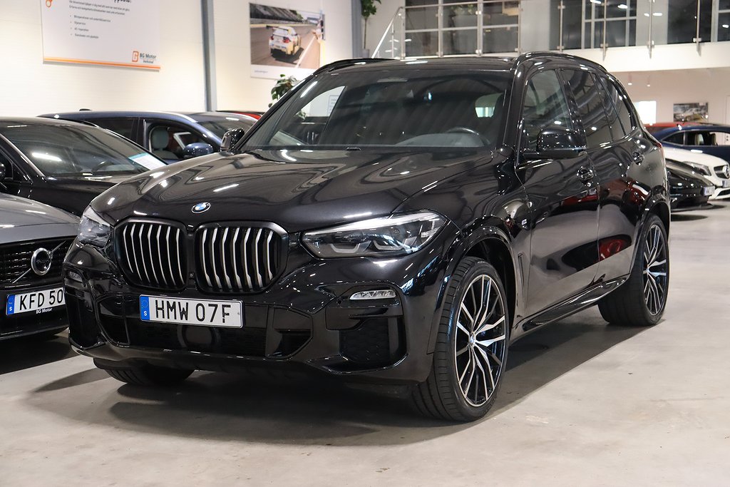 BMW X5 40i 340HK M Sport xDrive Aut SV-Såld Sky Lounge/Drag