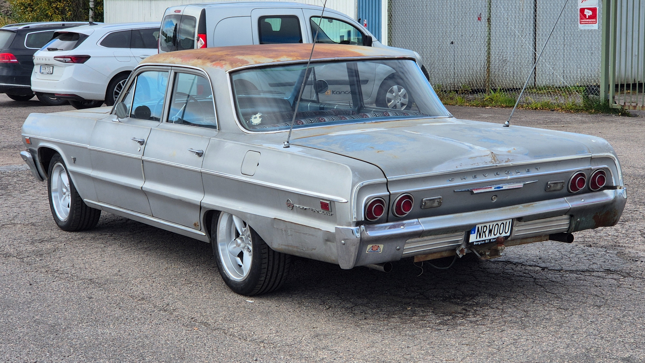 Chevrolet Bel Air V8 aut skivor 1964, bild 6/10