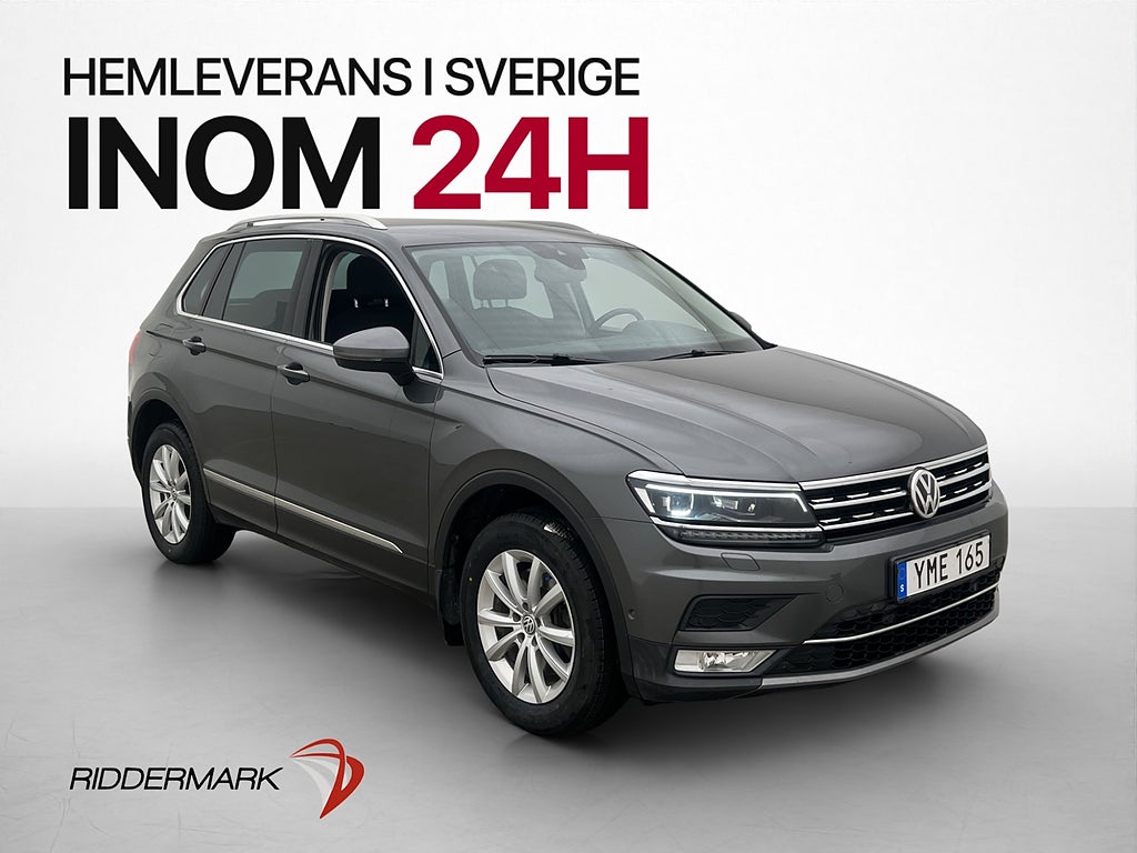 Volkswagen Tiguan 2.0 TDI 4M GT Cockpit Värmare Kamera Drag