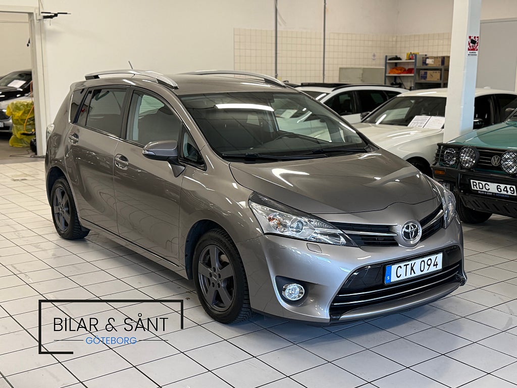 Toyota Verso 1.8 147hk 7-Sits Automat Edition 50 Kamera Drag