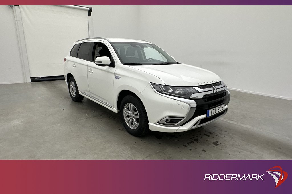 Mitsubishi Outlander PHEV 224hk Fleet Ed Värmare Kamera Drag