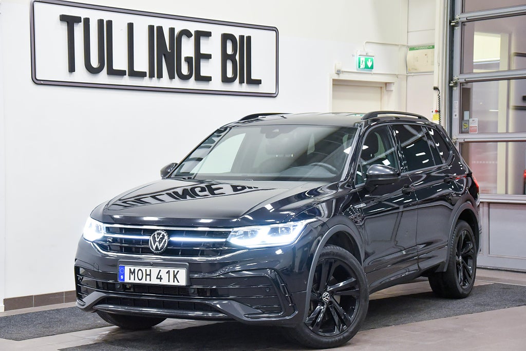 Volkswagen Tiguan Allspace TDI 4M R-Line Black 7-Sits MOMS