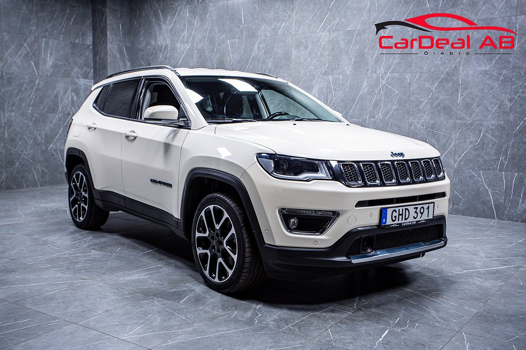 Jeep Compass 4xe Backkamera Navi Döda vinkel Elbaklucka MOMS