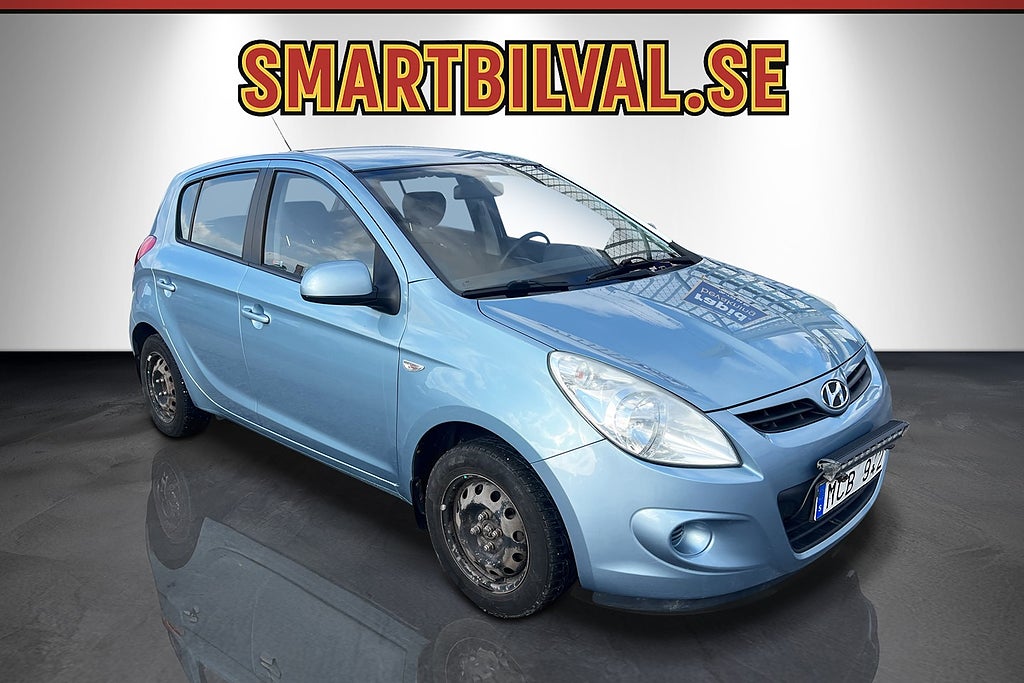 Hyundai i20 5-dörrar 1.2 Select Nybes Nyservad 0.52L/Mil Eu5 