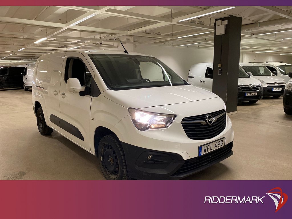 Opel Combo L2 130hk Värmare Dragkrok B-Kamera Moms 1-BRUKARE