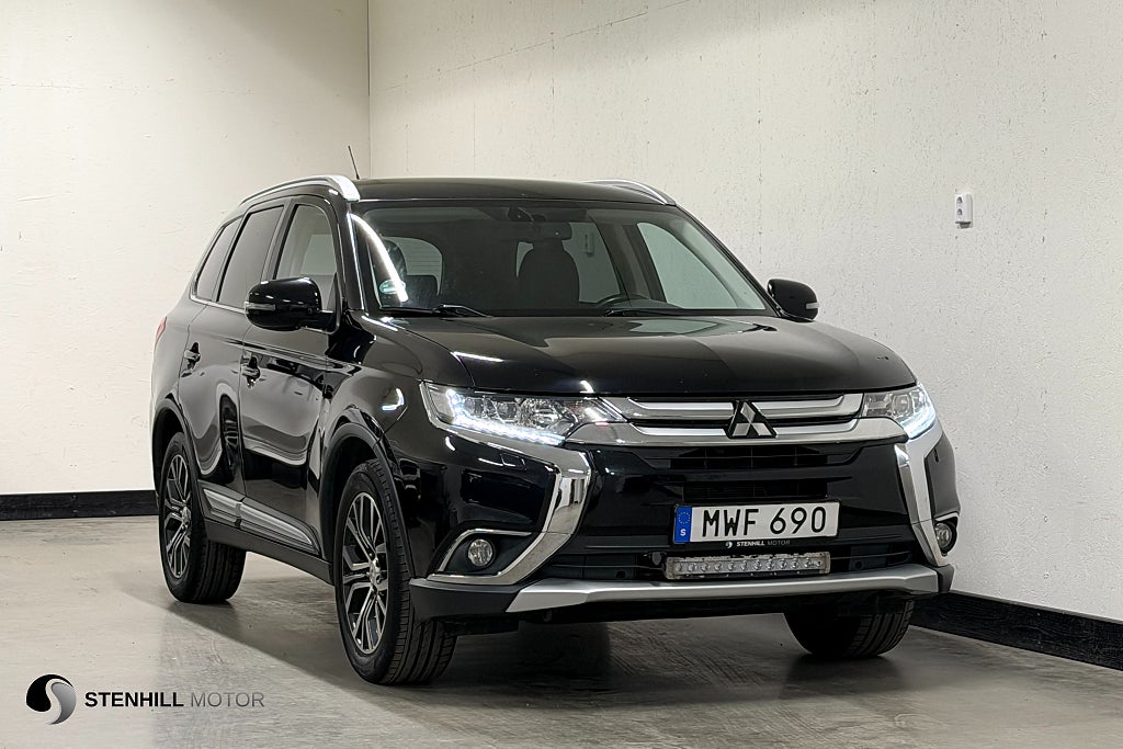 Mitsubishi Outlander 2.2 Di-D 4WD Business Euro 6 7-Sits Kamera Drag