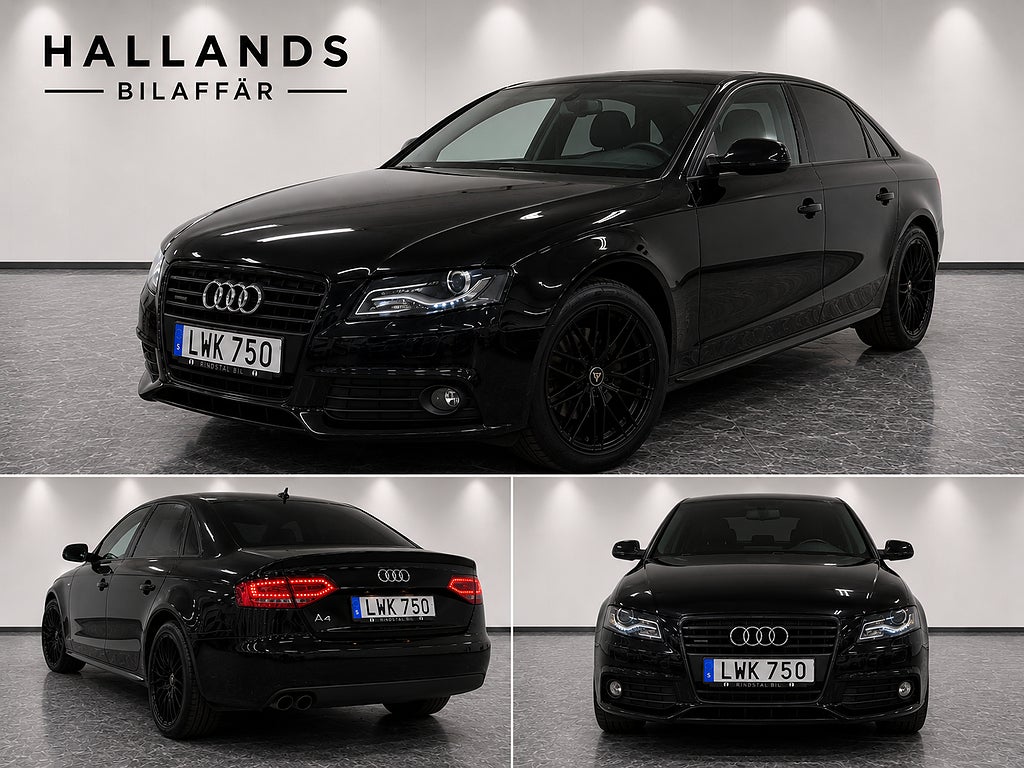 Audi A4 Sedan 1.8 TFSI quattro 160hk  / Nyservad 