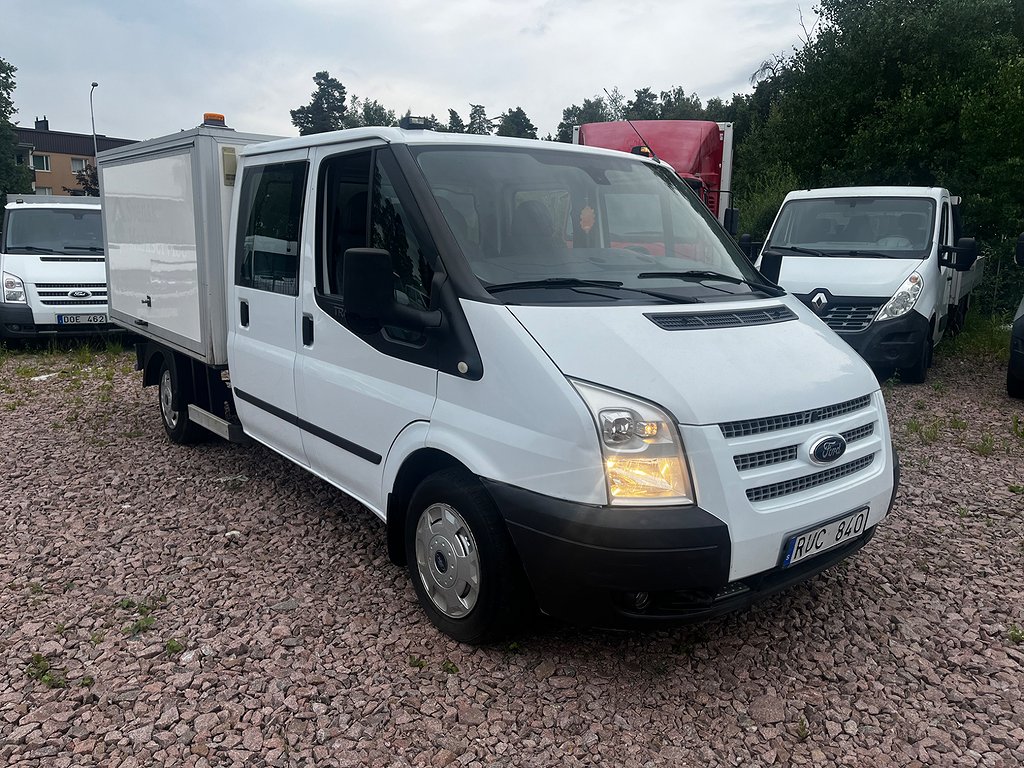 Ford Transit T300 Chassi Dubbelhytt 2.2 Ny besiktad & servad