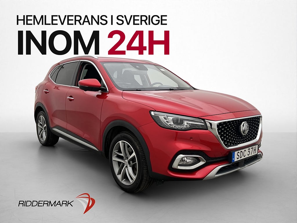MG HS PHEV 258hk Luxury Panorama 360° Navi Skinn Elstol