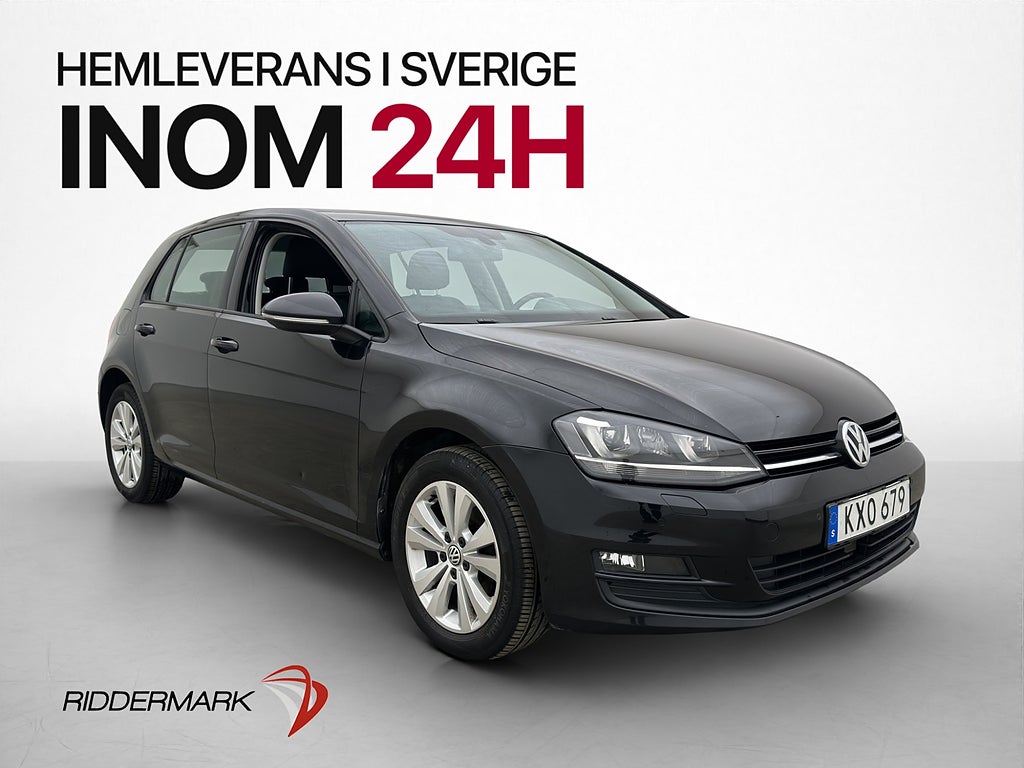 Volkswagen Golf 110hk Backkamera Taklucka Carplay Sensorer