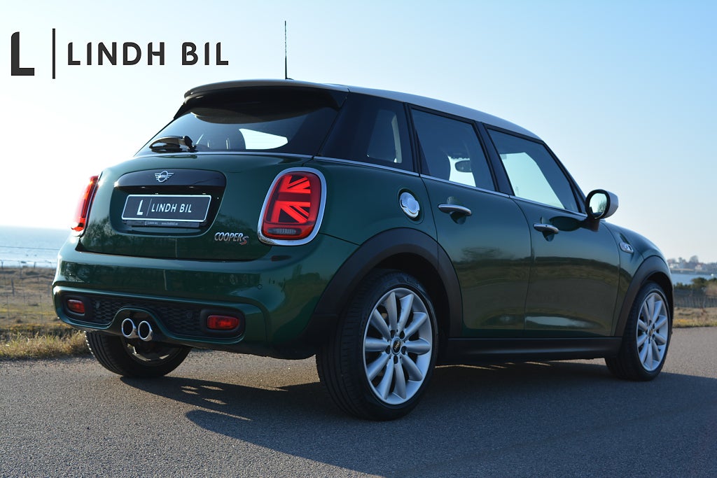 MINI Cooper S 178HK AUT HATCH LÄDER SPORTSTOLAR PADDLAR PARKASSISTENT