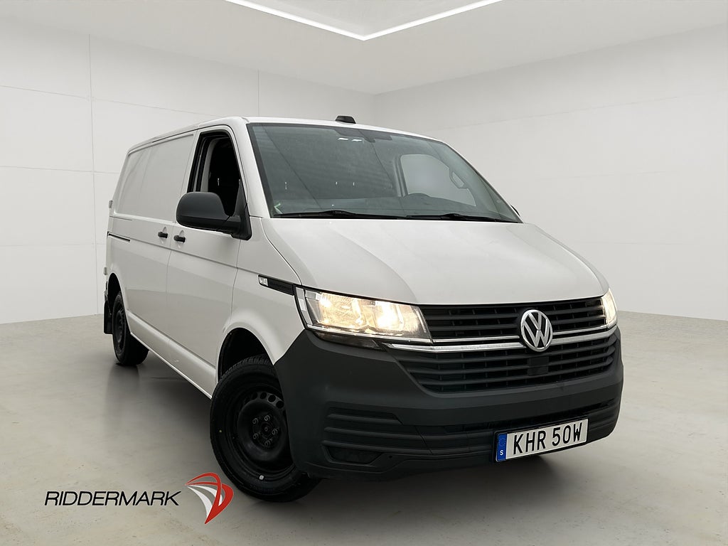 Volkswagen Transporter Värmare Dragkrok Kamera CARPLAY Moms
