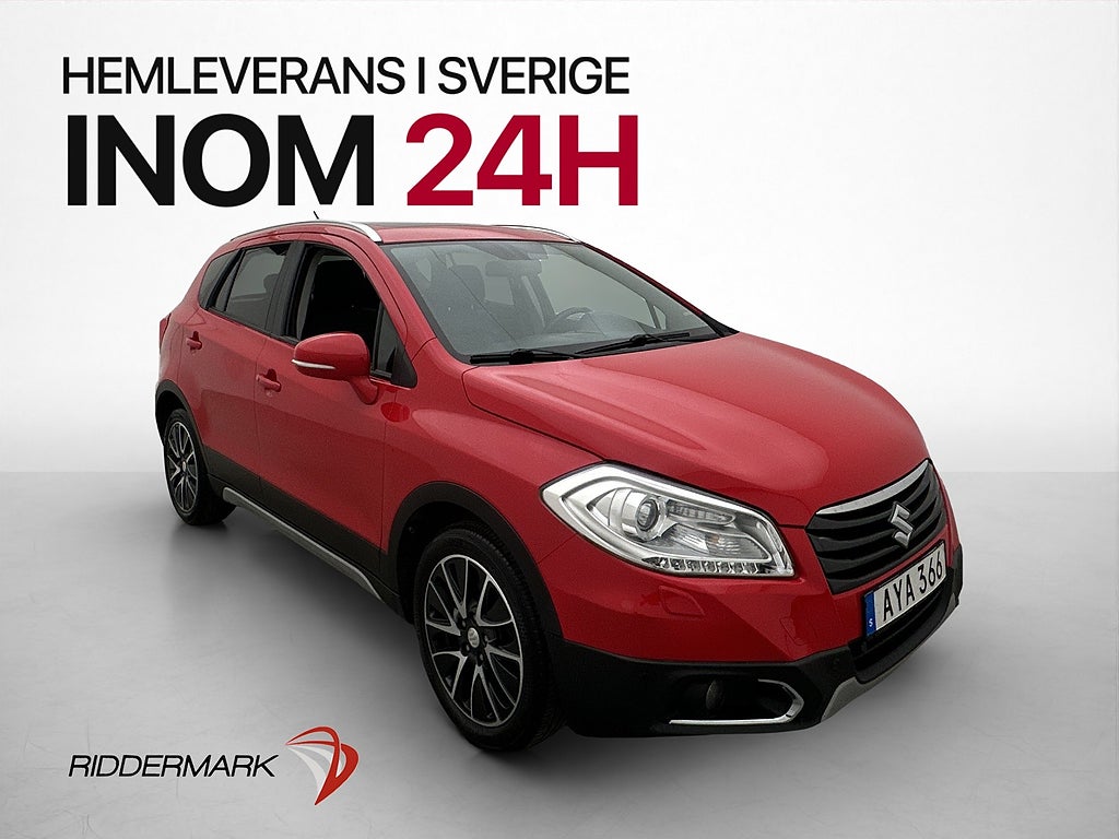 Suzuki SX4 S-Cross 120hk AllGrip Pano M&K-Värm Kamera Drag
