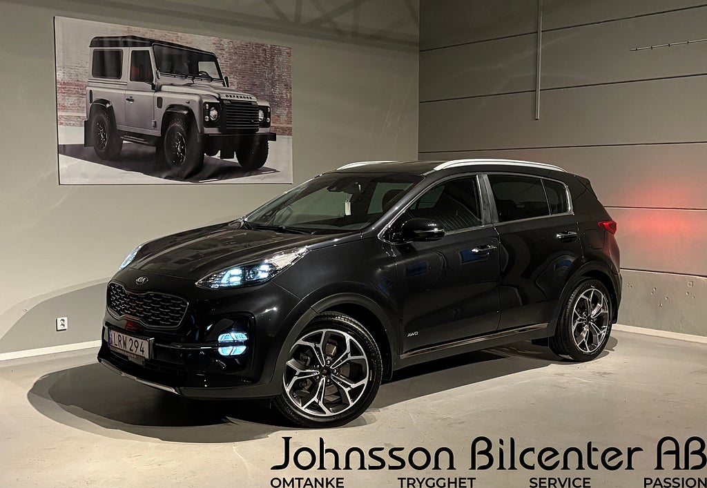 Kia Sportage 2.0 CRDi AWD GT-Line 1 ägare Facelift JBL Carplay 184hk