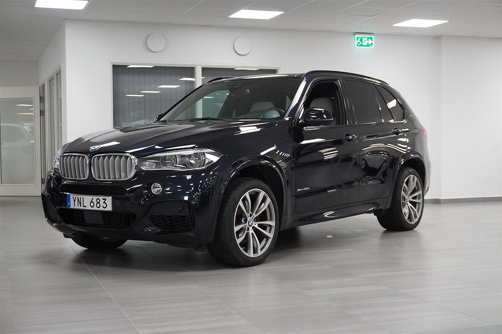 BMW X5 xDrive40e M-Sport Innovation Pano H K Drag DA+ 2.95% Ränta