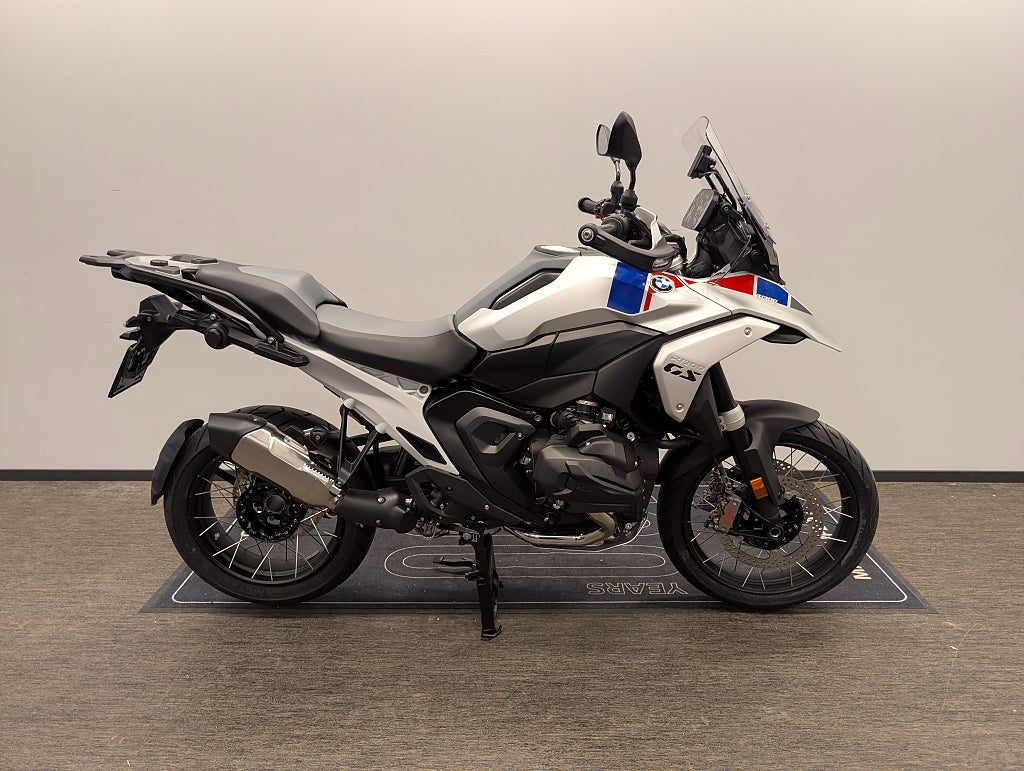 BMW R1300GS Sitthöjd 820-850mm Trophy White Aluminum Matt Demo