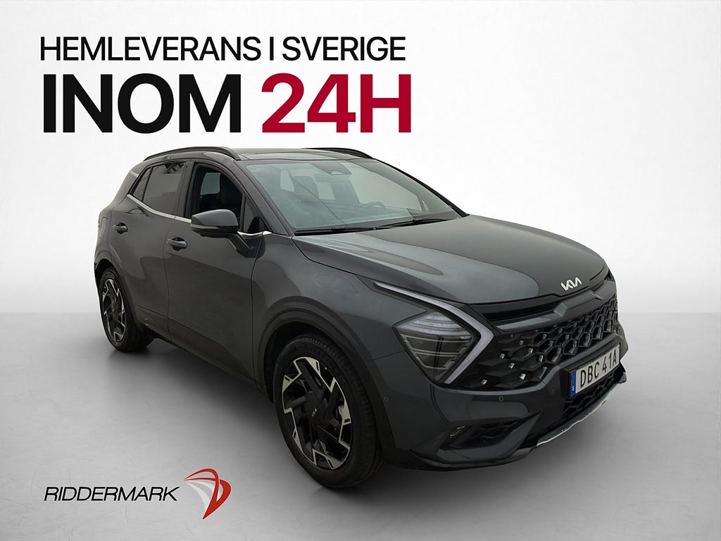 Kia Sportage PHEV 252hk GT-Line Pano H/K 360° Navi Dragkrok