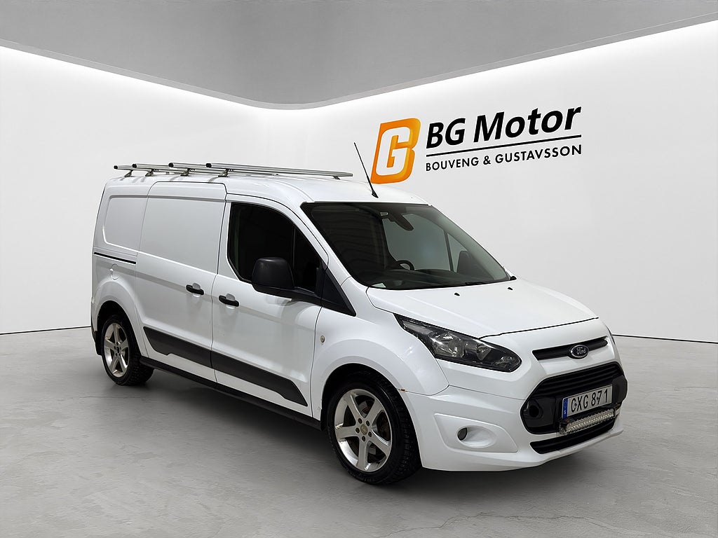 Ford Transit Connect LWB 1.6 TDCi 95HK 3-sits Drag/Backkamera/Navi/BT