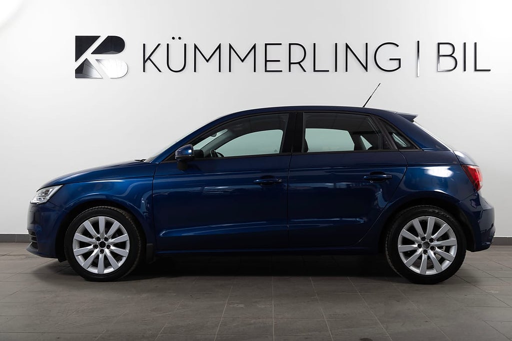 Audi A1 Sportback 1.0 TFSI Euro 6/Lättmetallfälgar