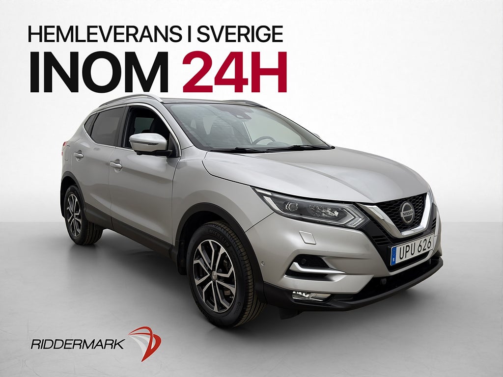 Nissan Qashqai 1.5 dCi Tekna+ Pano 0,38l/mil BOSE Drag 360°