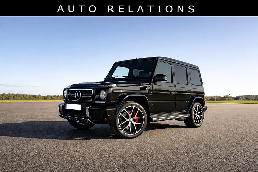 Mercedes-Benz G63 AMG V8 571Hk Skinn/Drag/21"/NAVI/M-Värmare