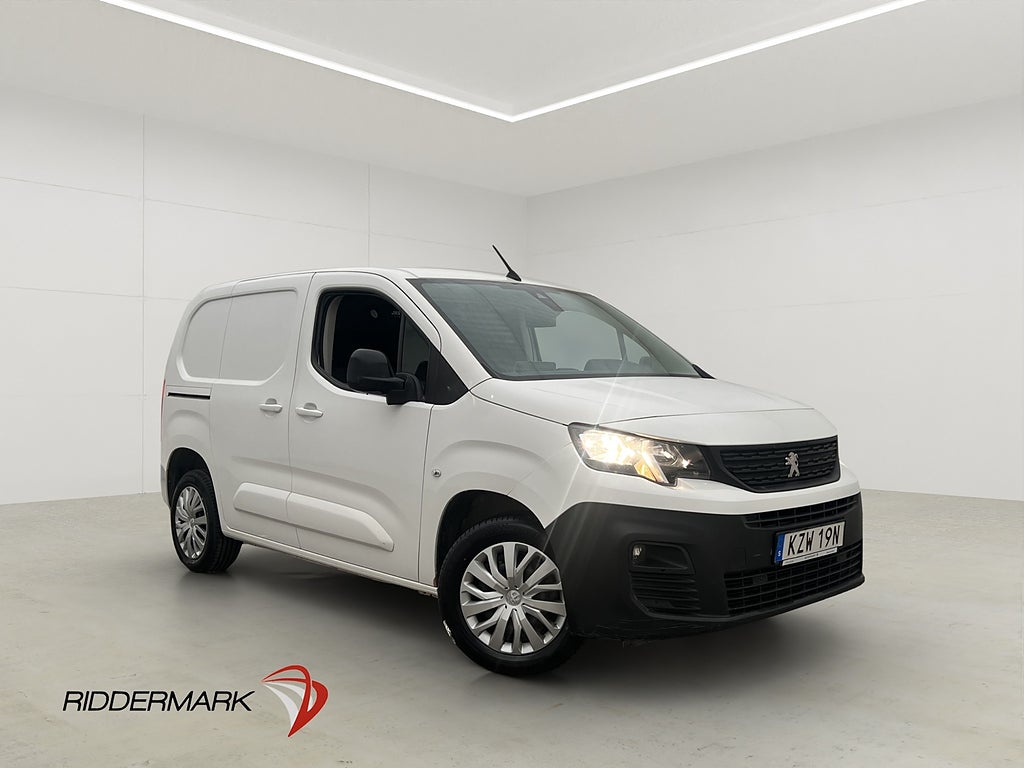 Peugeot Partner 1.5HDi 130hk Värm Dragkrok B-Kamera CARPLAY