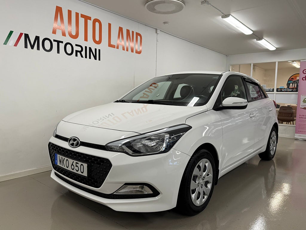 Hyundai i20 1.2 Comfort / låg mil / NY SERVICE 