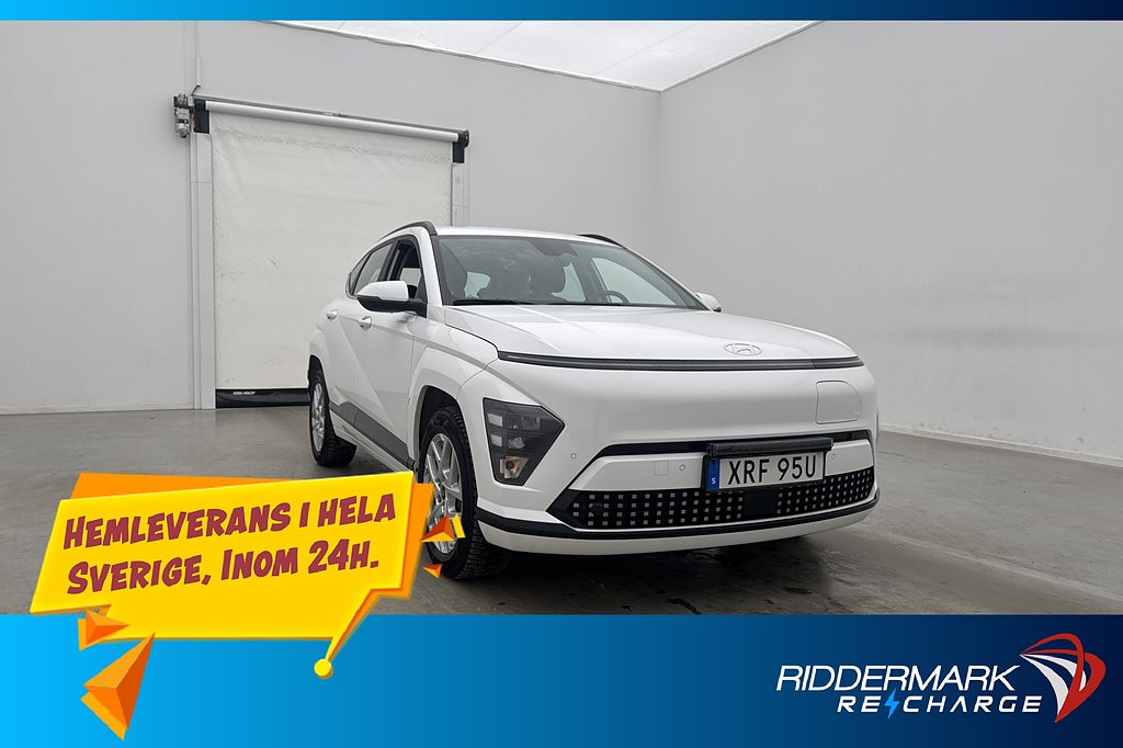 Hyundai Kona Electric Long Range Essential M&K Värm MOMS