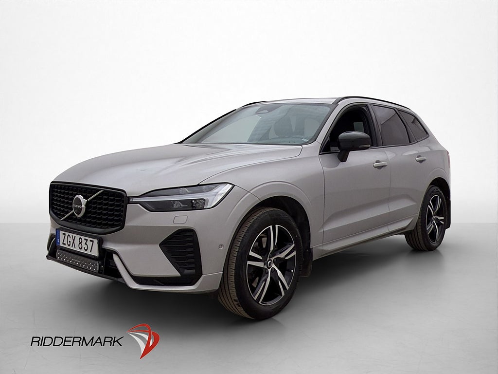 Volvo XC60 B4 AWD R-Design Pano H/K 360° HuD Värm Läder Drag