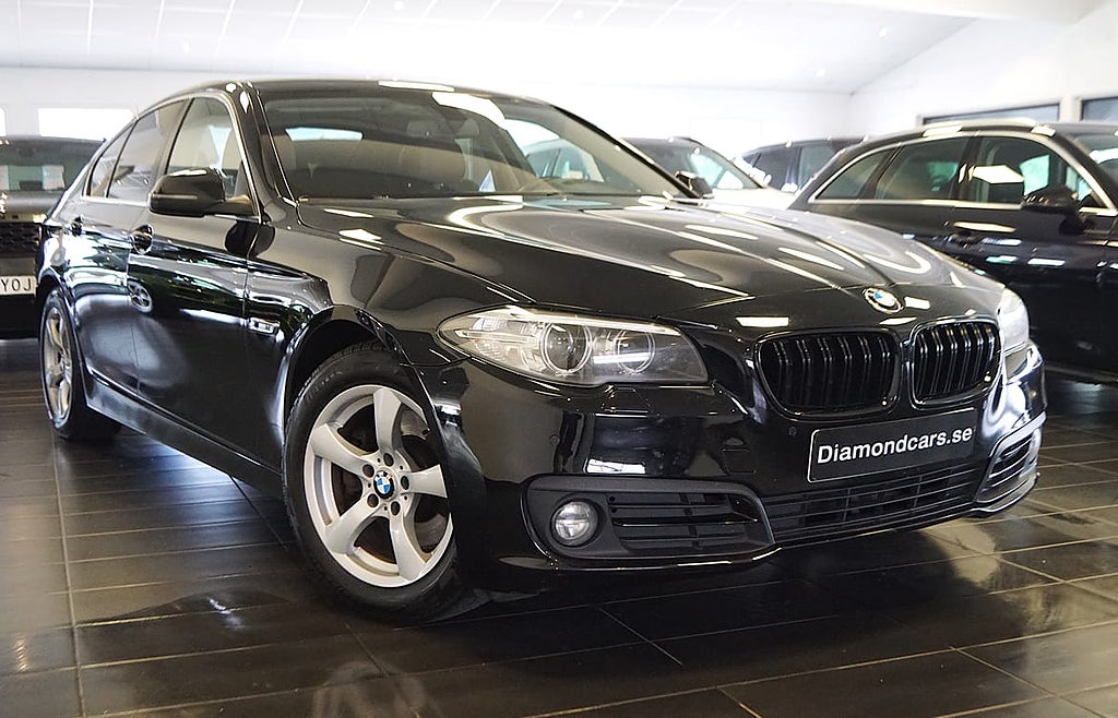 BMW 520d Sedan Rattvärme helskinn 190hk