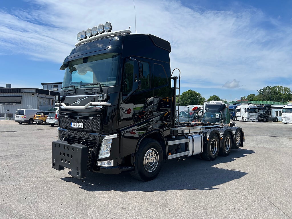 Volvo FH13 500 8x4*4 Tridem Lastväxlare Fullt Plogutrustad
