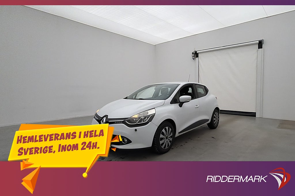 Renault Clio 1.5 dCi 90hk M/K-Värmare Navigation Bluetooth