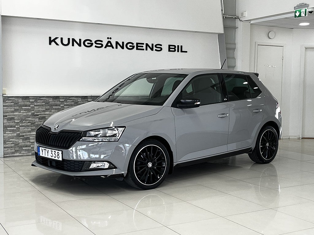 Skoda Fabia 1.0 TSI 110hk Monte Carlo CarPlay Svensksåld Vhjul