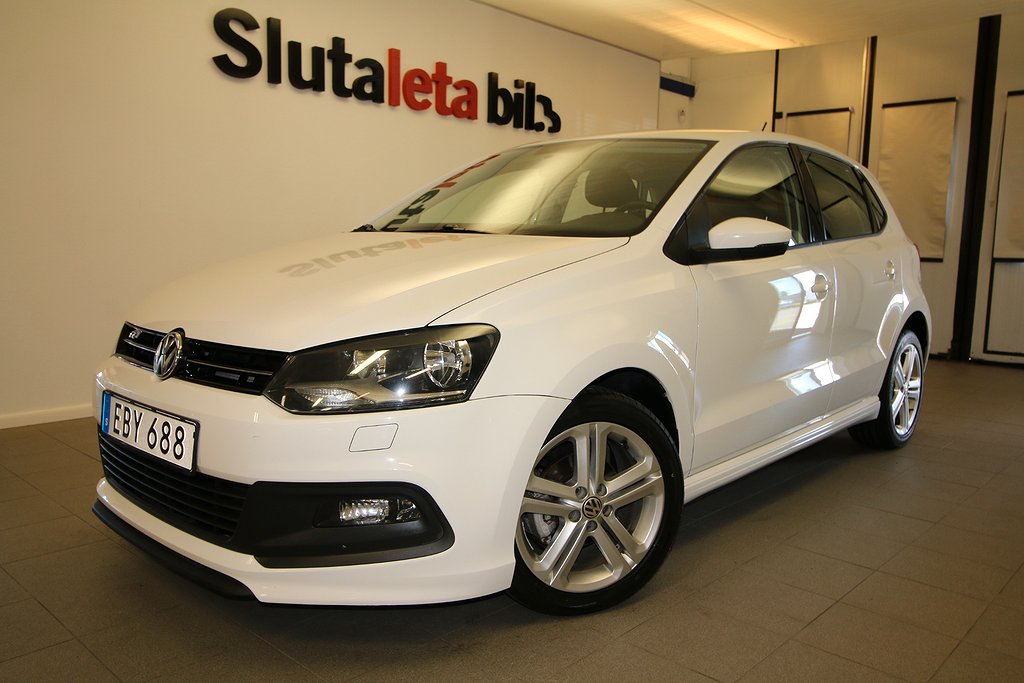 Volkswagen Polo 5-dörrar 1.2 TSI R-Line S/V Hjul Bluetooth