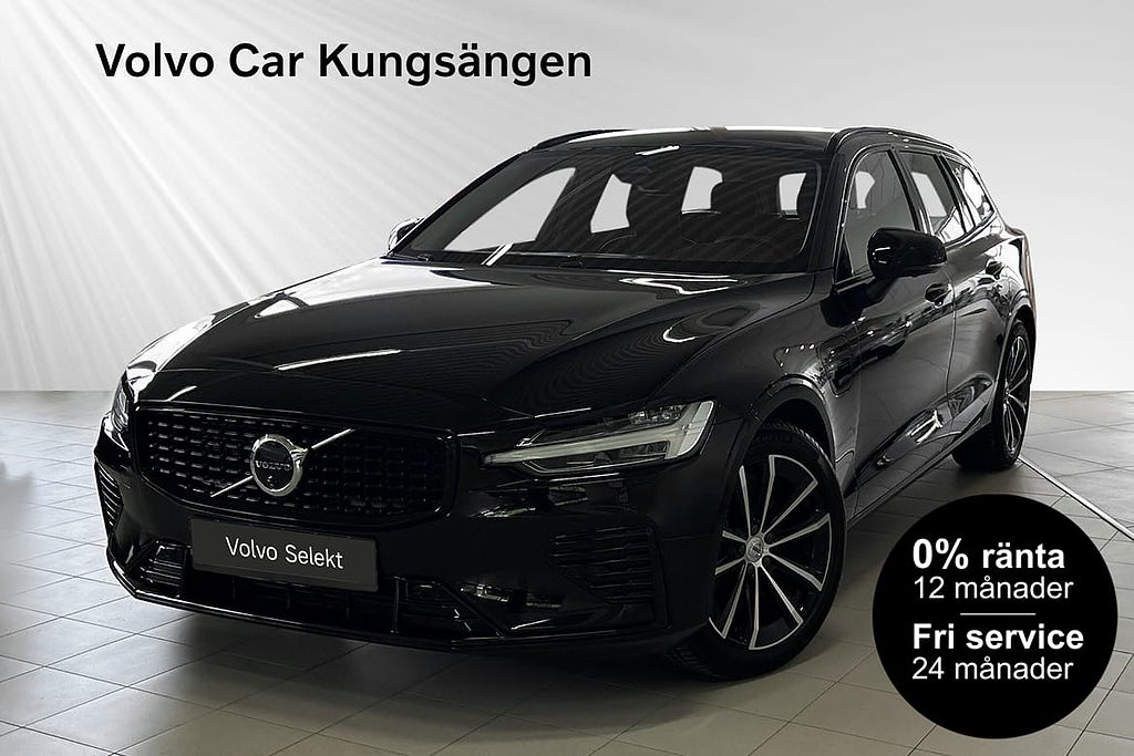 Volvo V60 T6 Plus Dark Nordic Edt Drag 360 0% Ränta Fri S...