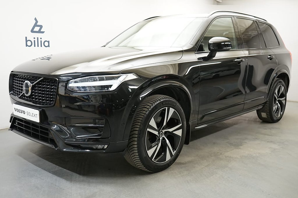 Volvo XC90 7 Säten B5 AWD Diesel Plus Dark, Akustik rutor, Taklucka, Dragkr