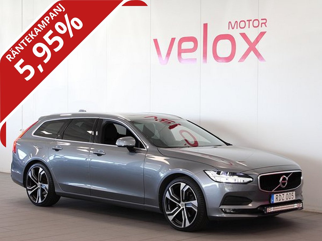 Volvo V90 D4 AWD Momentum Advanced Pano Drag Nav B-kam 5,95%