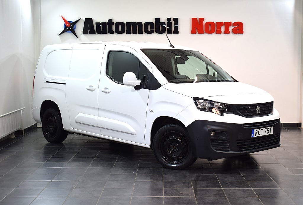 Peugeot Partner Utökad Last 1.5 BlueHDi 130 EAT B-Kam/Webasto/Blis/Drag
