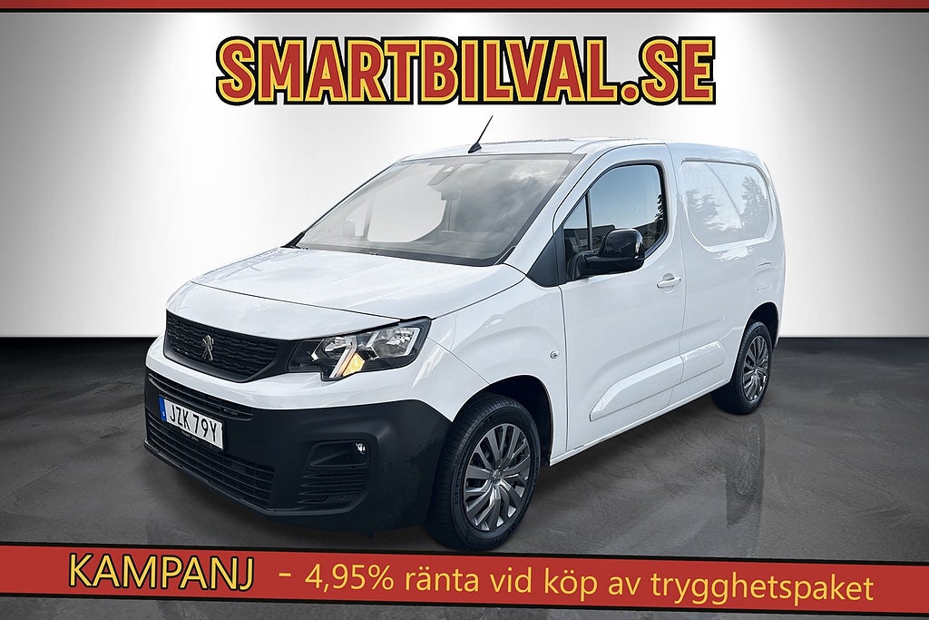 Peugeot Partner Utökad Last 1.5 BlueHDi 130 Aut Drag MOMS