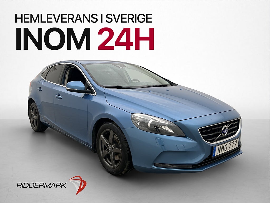 Volvo V40 D2 115hk Momentum Värmare P-Sensorer Halvskinn