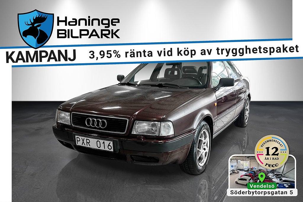 Audi 80 2.0 SUPERDEAL 3.95% DRAG / RIKTIG KLASSIKER / SKATTEFRI